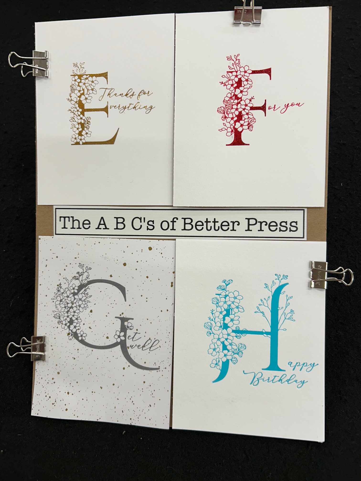 THE  A B C'S  OF  BETTER  PRESS